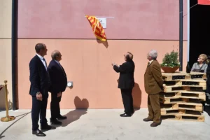 Inauguració del nou edifici per a l’elaboració de cava Portell