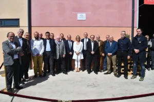Inauguració del nou edifici per a l’elaboració de cava Portell