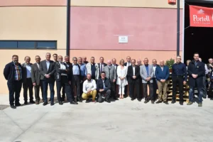 Inauguració del nou edifici per a l’elaboració de cava Portell