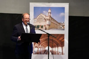 Inauguració del nou edifici per a l’elaboració de cava Portell