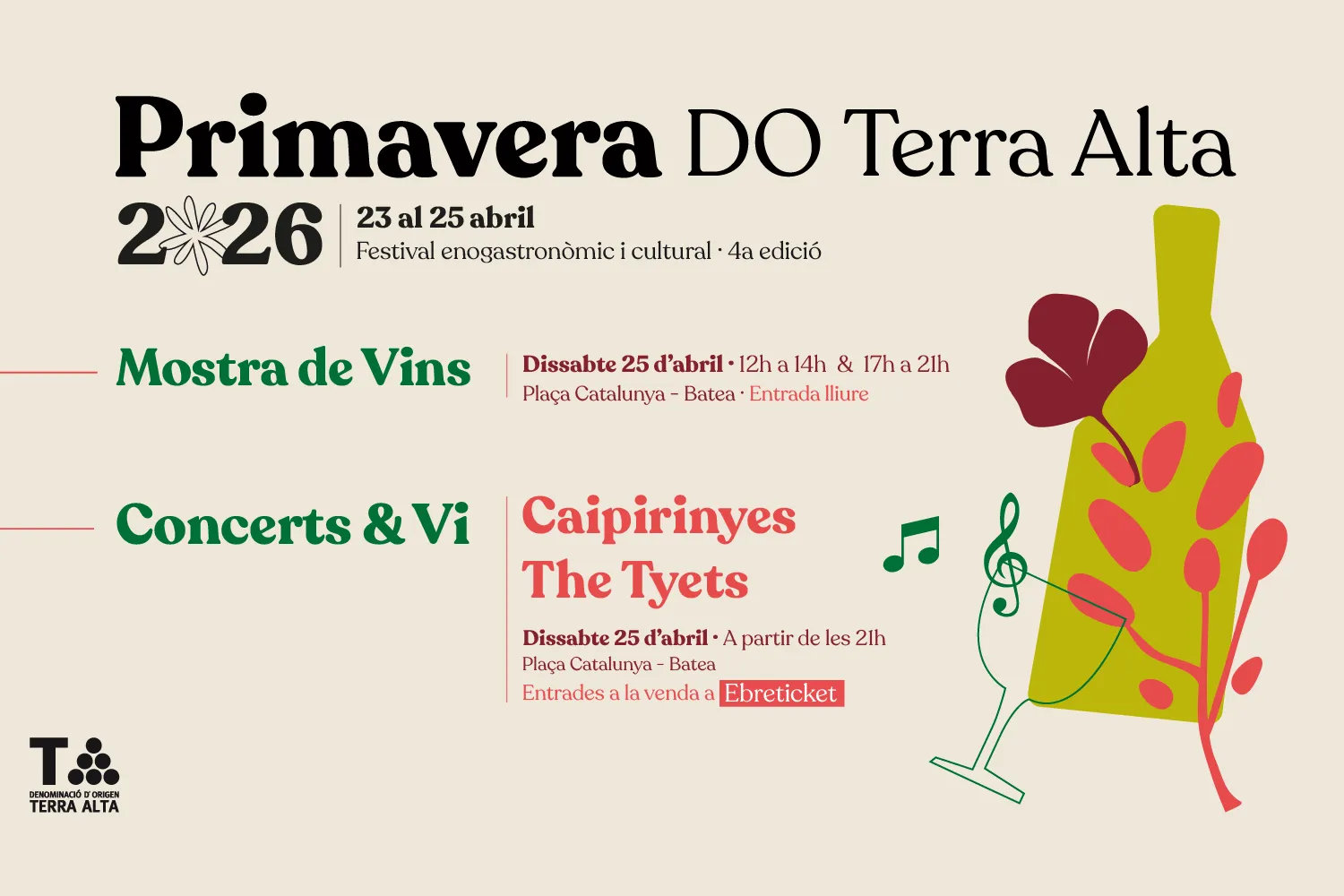 primavera do terra alta 2026